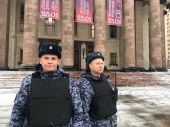 Столичные росгвардейцы обеспечили правопорядок на праздничных мероприятиях в День российского студенчества