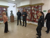 Офицеры столичного спецназа Росгвардии посетили ведомственный музей